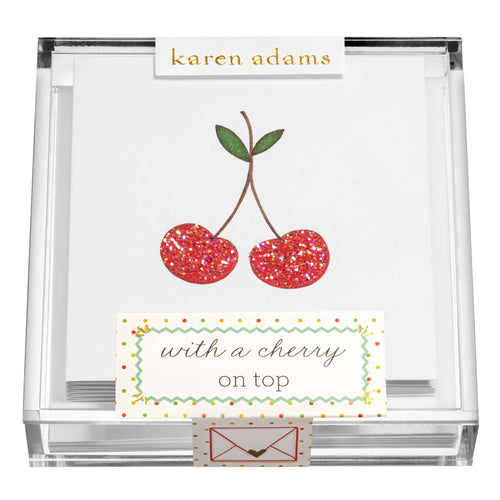 Cherry on Top Gift Enclosures: Box of 6