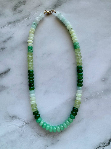 Rowan Necklace New Colors Added!: Clover and Dew