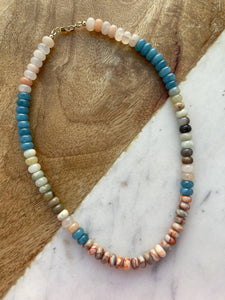 Rowan Necklace New Colors Added!: Indigo/Ice/Cashmere