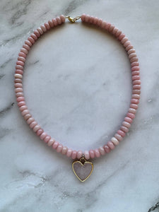 Caia Necklace New Colors Added! : Lavender Jade with Amazonite