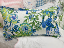 Load image into Gallery viewer, Peony Garden Pillow ,  14&quot; x 24&quot;