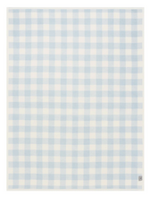 Load image into Gallery viewer, Classic Gingham Sky Blanket