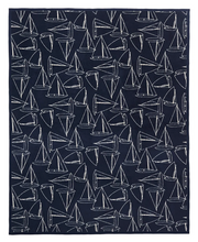 Load image into Gallery viewer, Fair Winds Navy Original Blanket