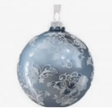 Load image into Gallery viewer, Pearlized Blue Ornaments