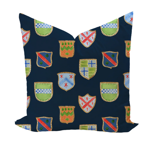 Ruffin, Indigo Pillow, 22