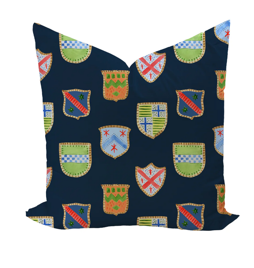 Ruffin, Indigo Pillow, 22