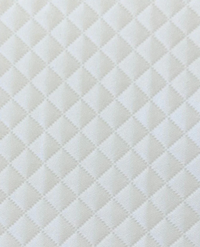 Elizabeth Matelasse Sham, Euro , White