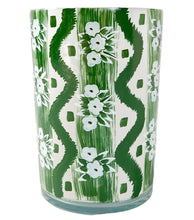 Load image into Gallery viewer, Ikat Bud Vase with artificial juniper tree