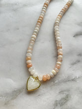 Load image into Gallery viewer, Caia Necklace New Colors Added! : Light Lemon Jade with Amethyst