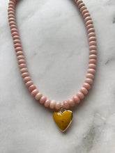 Load image into Gallery viewer, Caia Necklace New Colors Added! : Light Lemon Jade with Amethyst