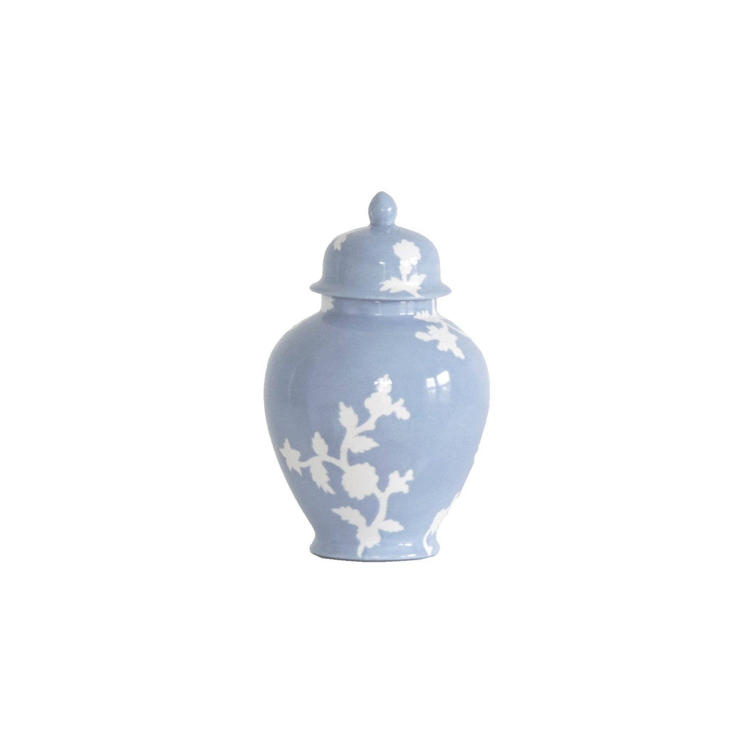 Chinoiserie Dreams Ginger Jars in Serenity Blue: Small