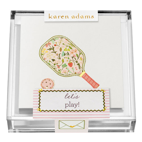 Pickleball Paddle Gift Enclosures: Box of 6
