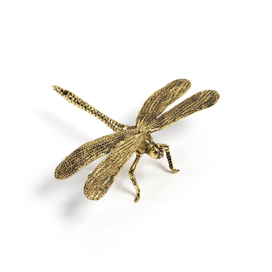 Decorative Gold Dragonfly