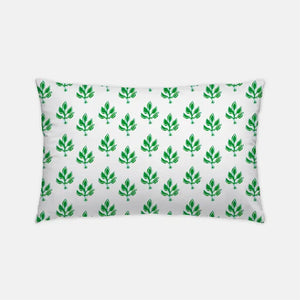 Flora Lumbar Pillow-Indoor/Outdoor - Green