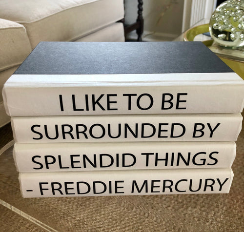 Decorative Books- Freddie Mercury